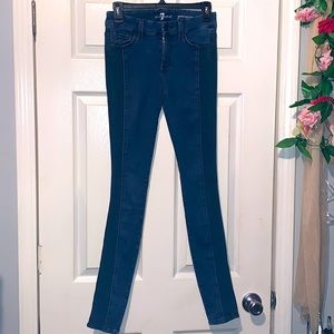 SEVEN FOR ALL OF MANKIND SKINNY JEANS